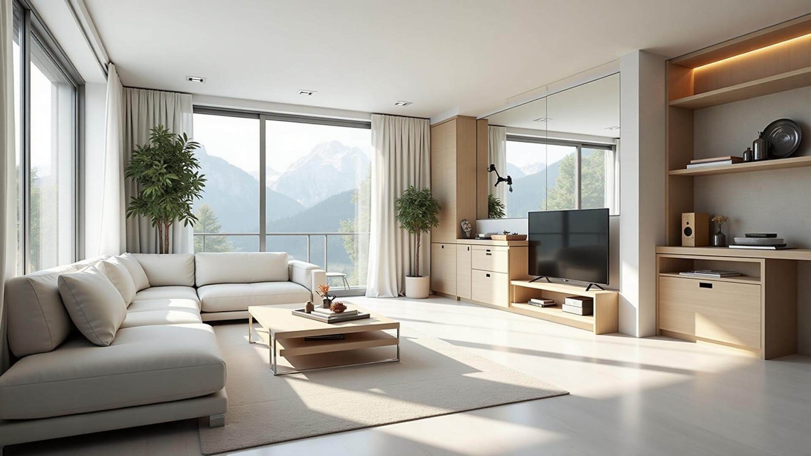 Illustratives Ferienapartment, als Platzhalter für eine echte Wolf Referenz